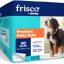 Frisco Giant Printed Dog Training & Potty Pads, 27.5 x 44-in, Unscented, 30 count, Paws & Bones