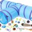 Frisco Plush, Teaser, Ball & Tri-Tunnel Variety Pack Cat Toy with Catnip, 20 count, Multi-Color