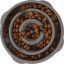 Outward Hound Fun Feeder Drop Dog Bowl, Grey, 2 cup